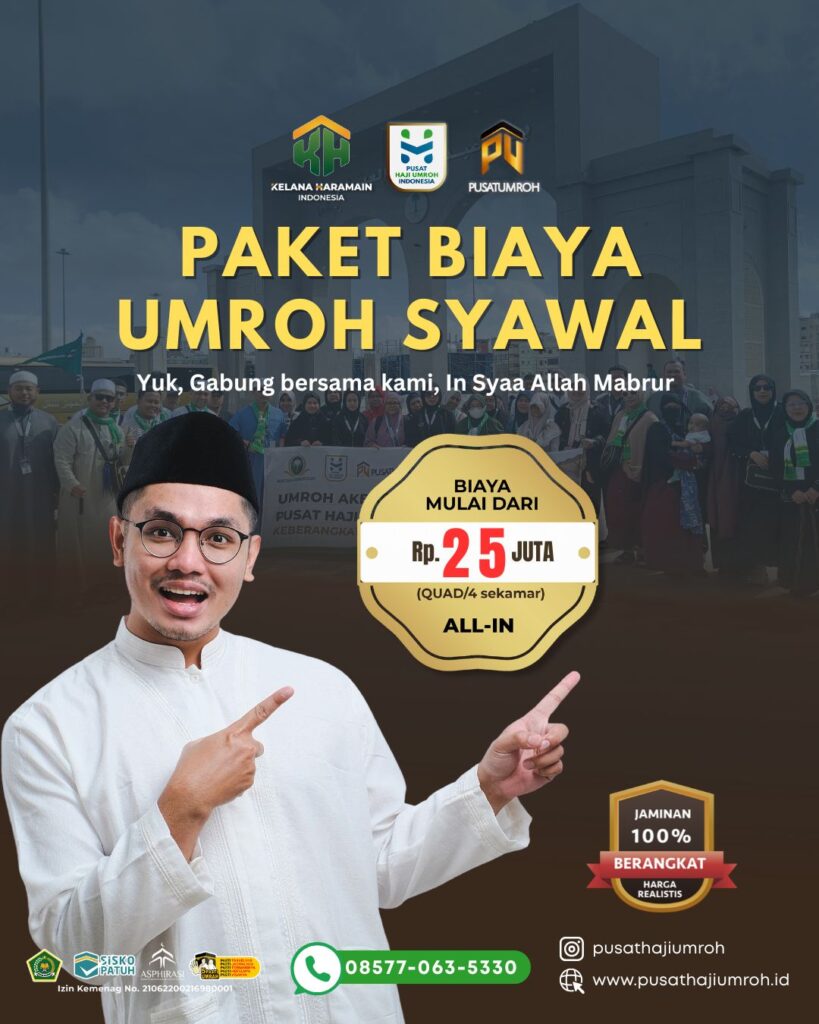 Cover Umroh bulan Syawal bersama pusat umroh