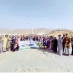 Jemaah Pusat Haji Umroh Indonesia sedang City Tour Jabal Uhud Madinah