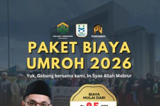 Cover Paket Biaya Umroh 2026 pusatumroh.id